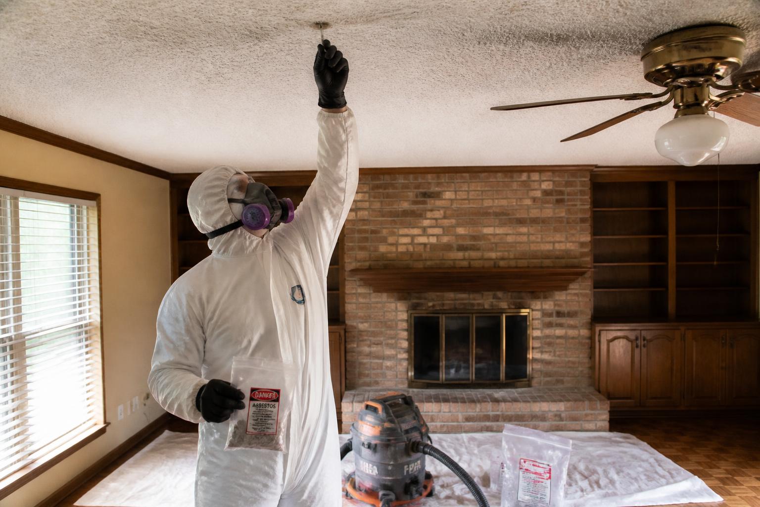 Popcorn Ceiling Asbestos Testing